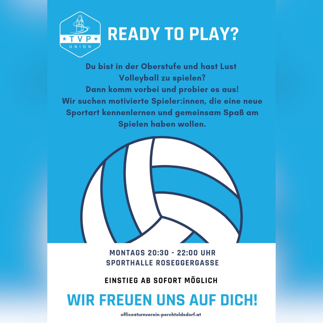 Volleyballer:innen gesucht!